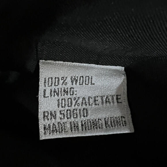 Nolan Miller Vtg Rhinestone Bow Placket Black Wool Evening Jacket Vtg 90s sz 12 - Picture 3 of 9